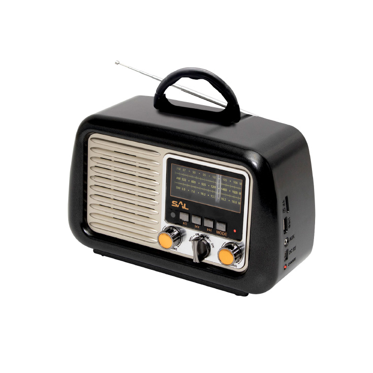 Prenosni retro radio prijemnik
