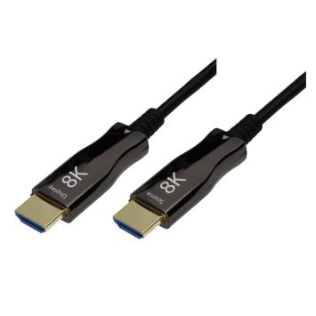 HDMI V2.1 aktivni optički kabel pozlaćen 30m