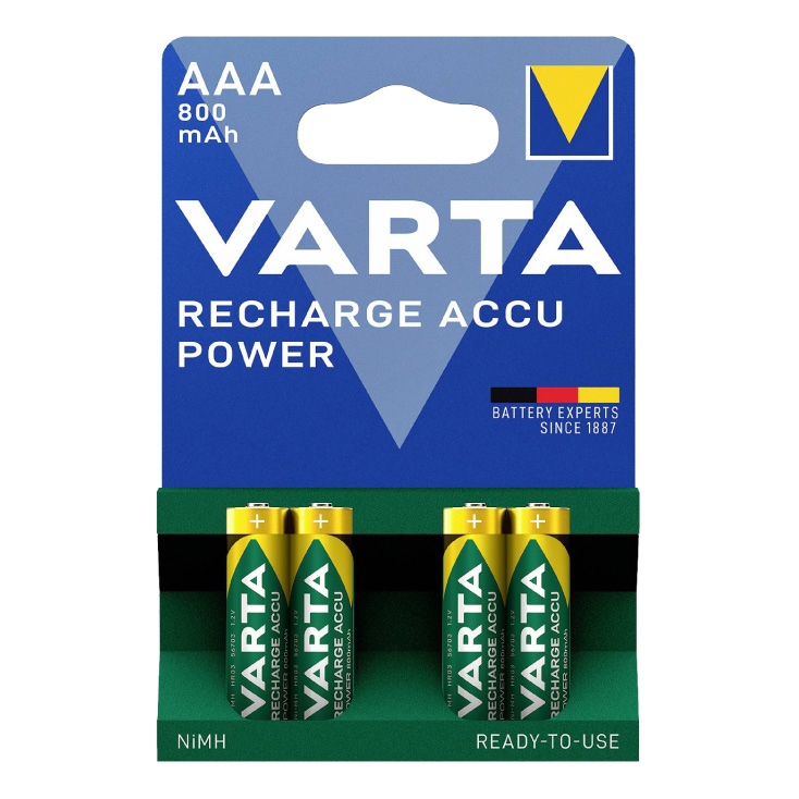Varta punjive baterije AAA 800 mAh