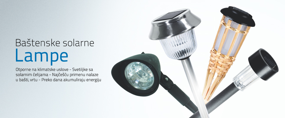 Baštenske Lampe