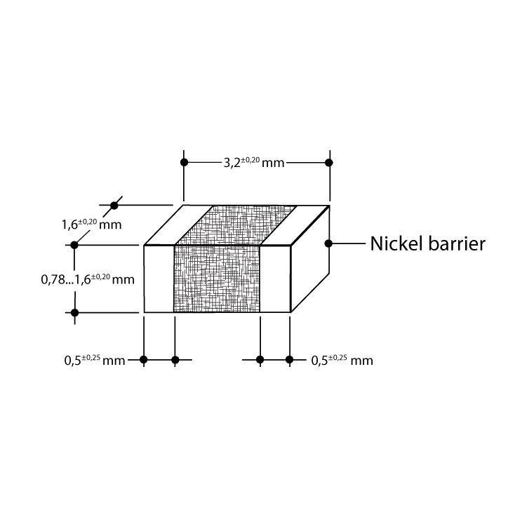 Kondenzator SMD 100nF 50V