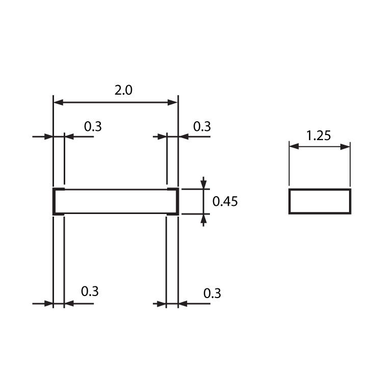 SMD otpornik 1% 68R 1/8W