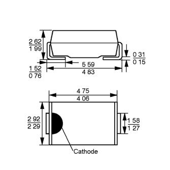 Dioda LL4007 1000V 1A