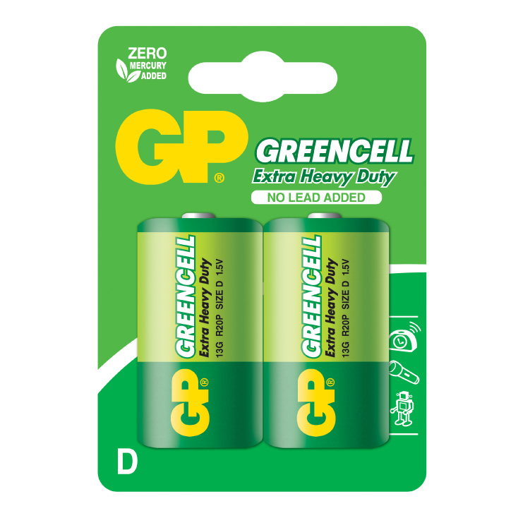 GP cink-oksid baterije D 