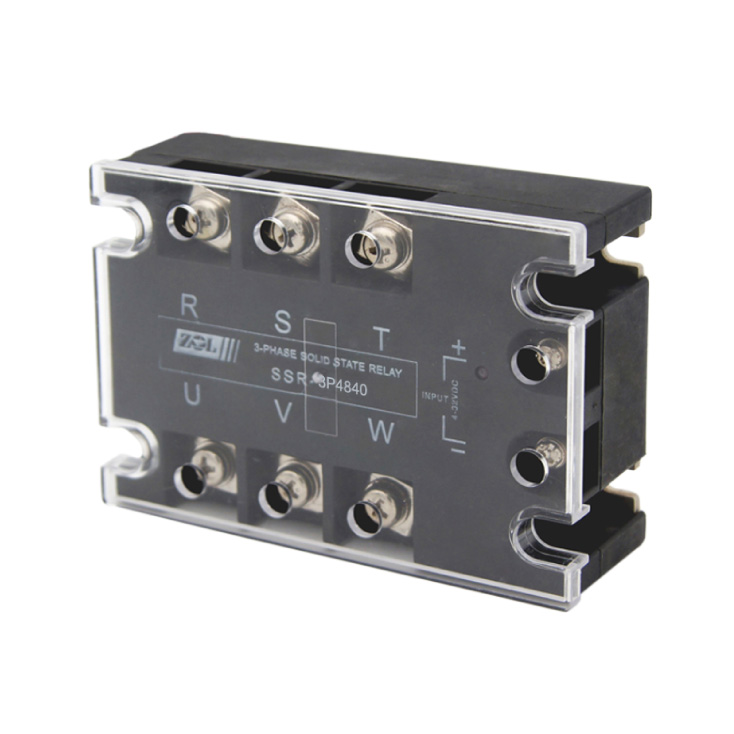 Solid state trofazni relej SSR-3P4840, 40A/480Vac slika 1