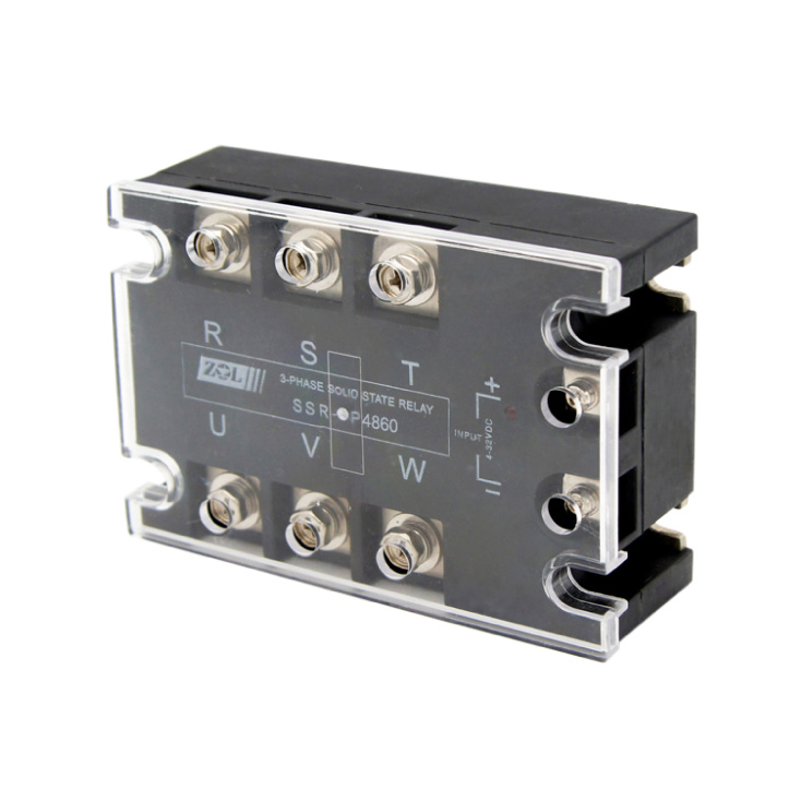 Solid state trofazni relej SSR-3P4860, 60A/480Vac slika 1