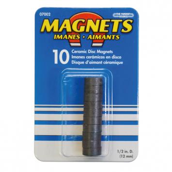 Magnet okrugli 12x5mm 10 kom.