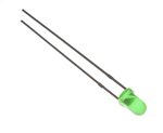 LED dioda difuzna zelena 3 mm