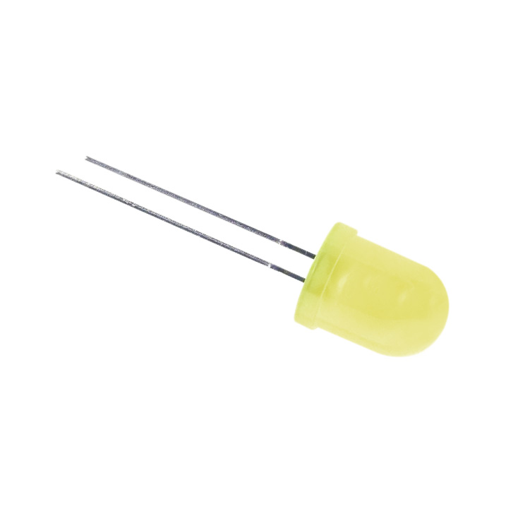 LED dioda žuta 10 mm