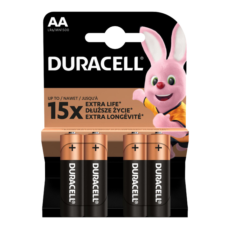 Duracell alkalne baterije AA