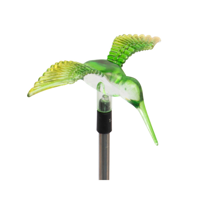 Solarna baštenska lampa - kolibri