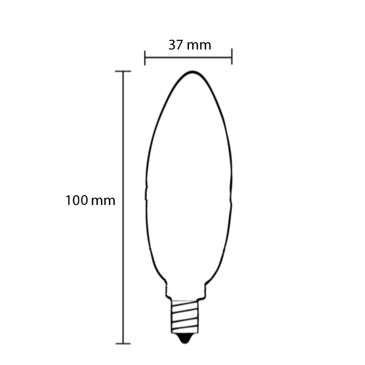 LED sijalica hladno bela 4.9W OSRAM