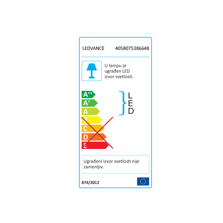 LED panel 36W hladno beli LEDVANCE