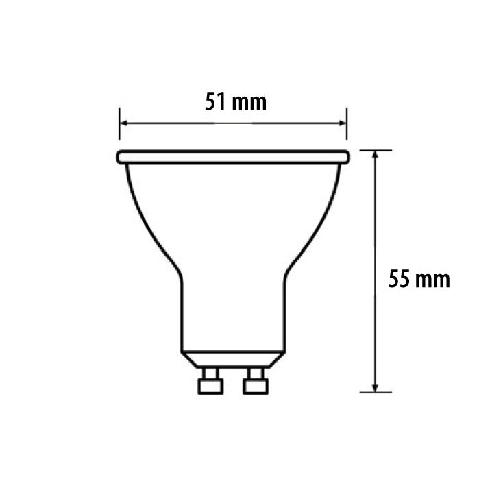 LED sijalica hladno bela 6.9W OSRAM