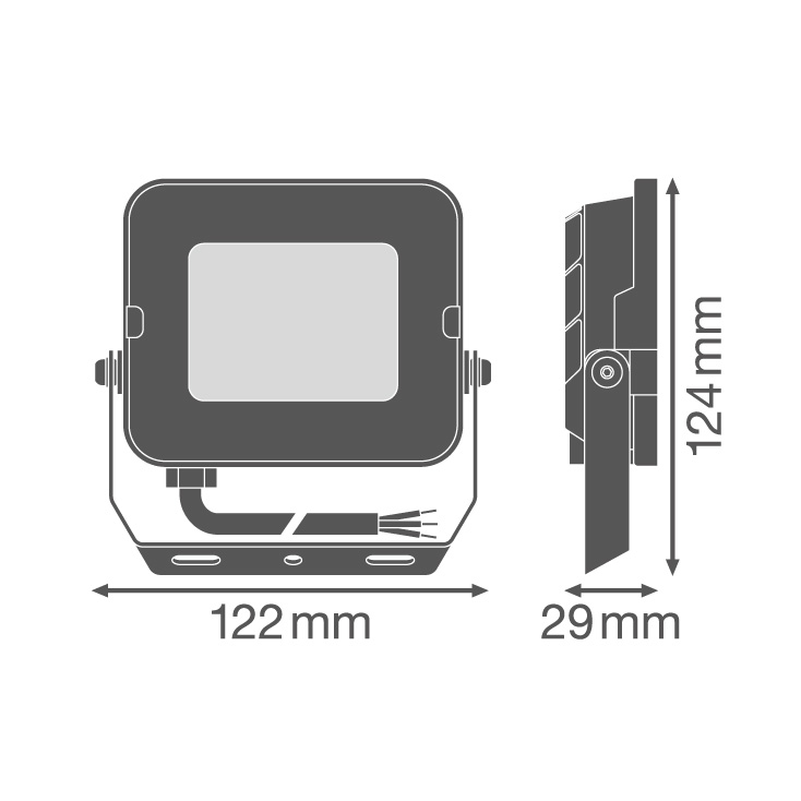 LEDVANCE LED reflektor 20W toplo bela