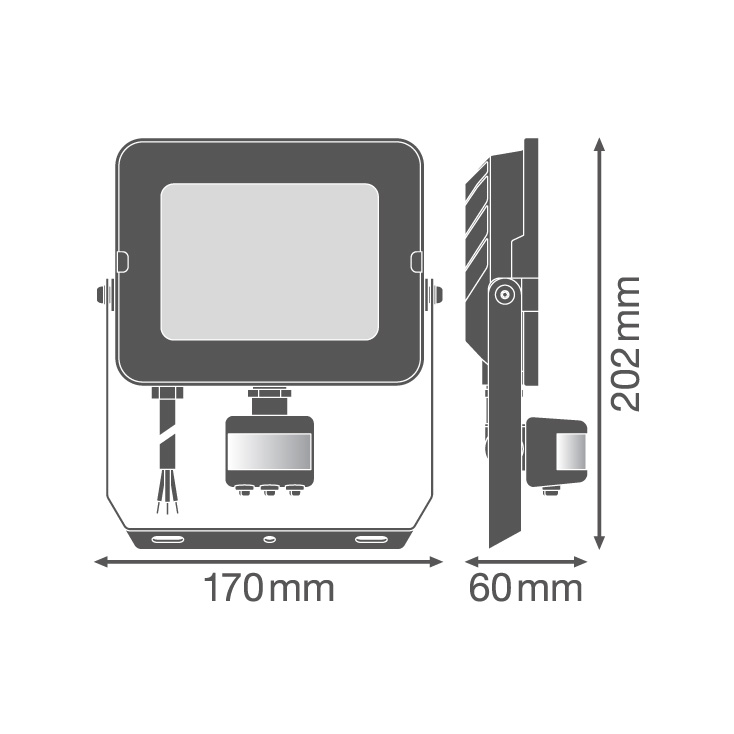 LEDVANCE LED reflektor sa PIR senzorom 50W