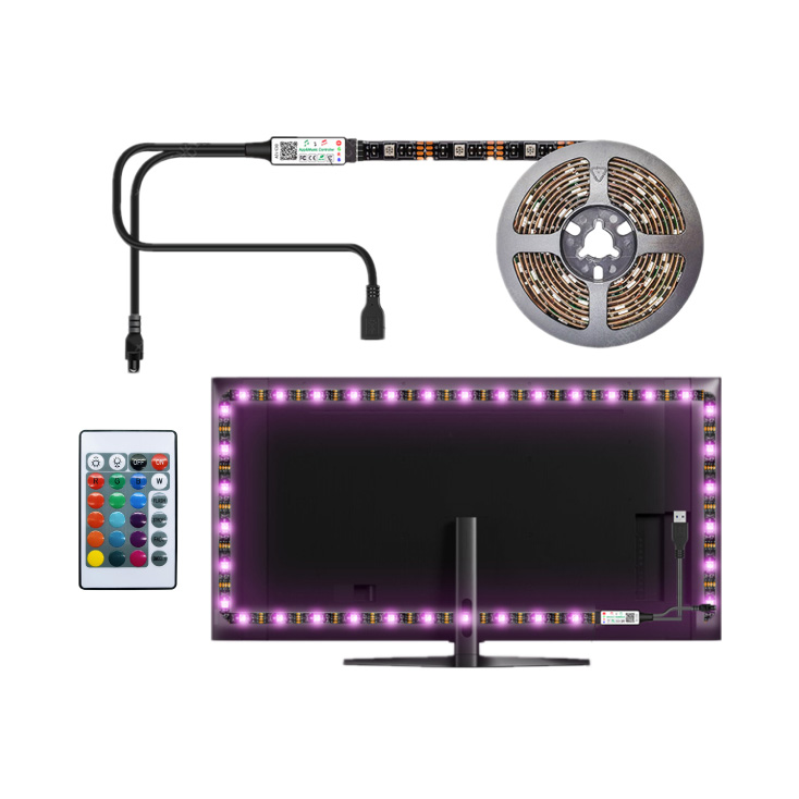 Set RGB LED traka 2m