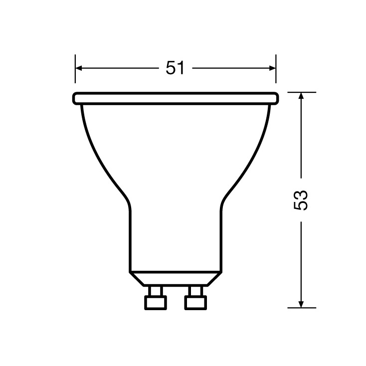 LED sijalica toplo bela 6.9W OSRAM