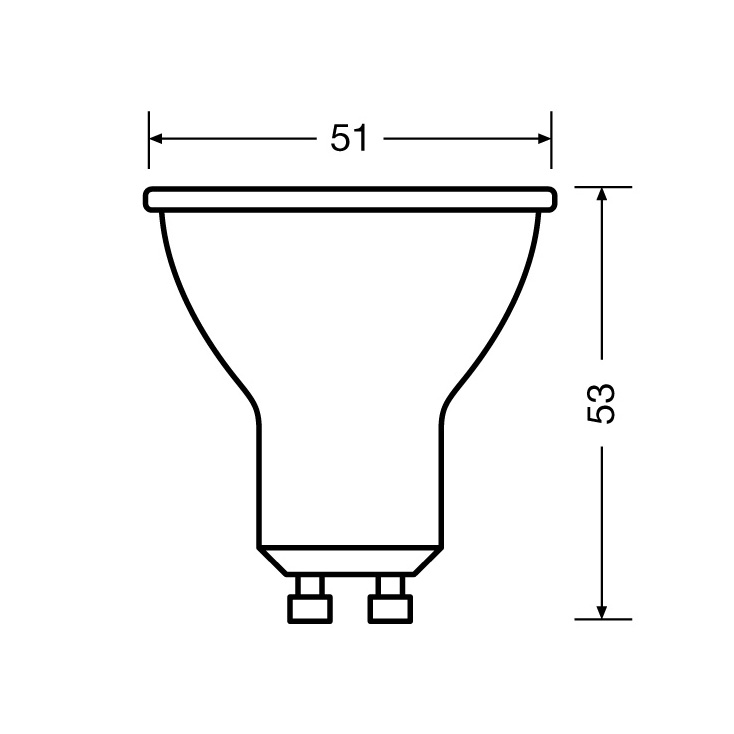 LED sijalica dnevno svetlo 6.9W OSRAM