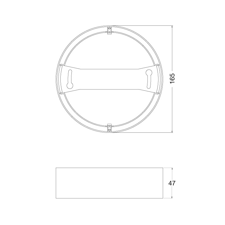 Nosač za ugradni LED panel 13W