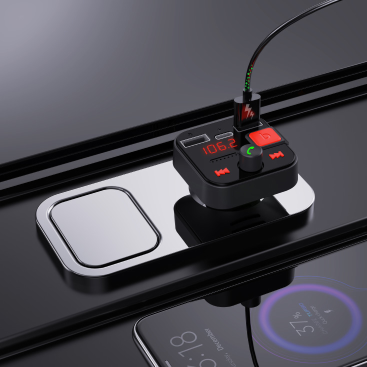 Bluetooth FM transmiter i USB auto punjač