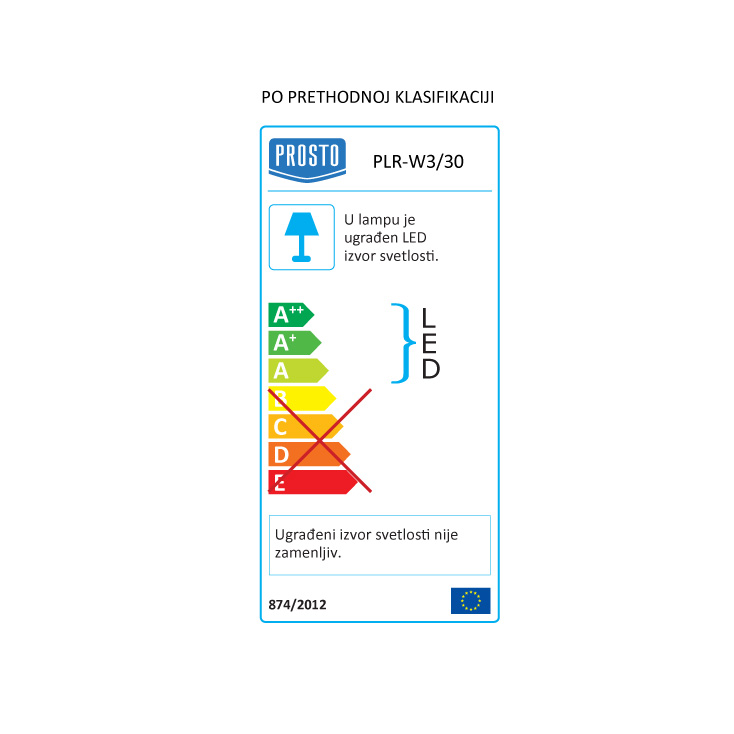 Prenosni LED reflektor 30W