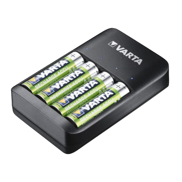 Punjač Ni-MH akumulatora + 4 AA 2100 mAh