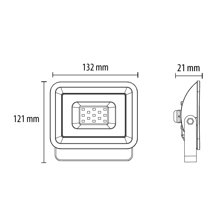 LED reflektor 20W