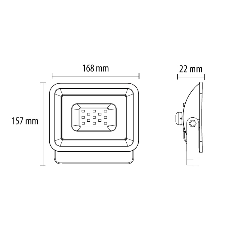 LED reflektor 30W