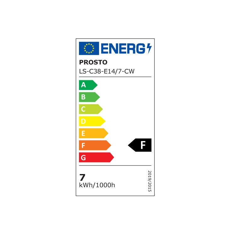 LED sijalica sveća hladno bela 7W