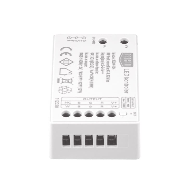 Wi-Fi smart LED kontroler RGBW 192W slika 4