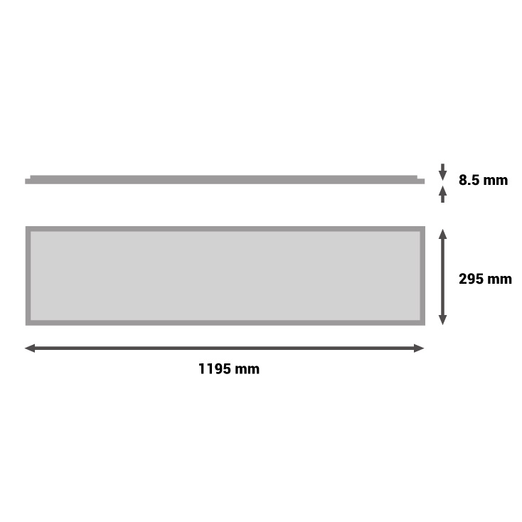 LED panel 43W dnevno svetlo