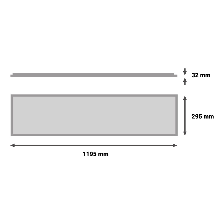 LED panel 44.4W dnevno svetlo