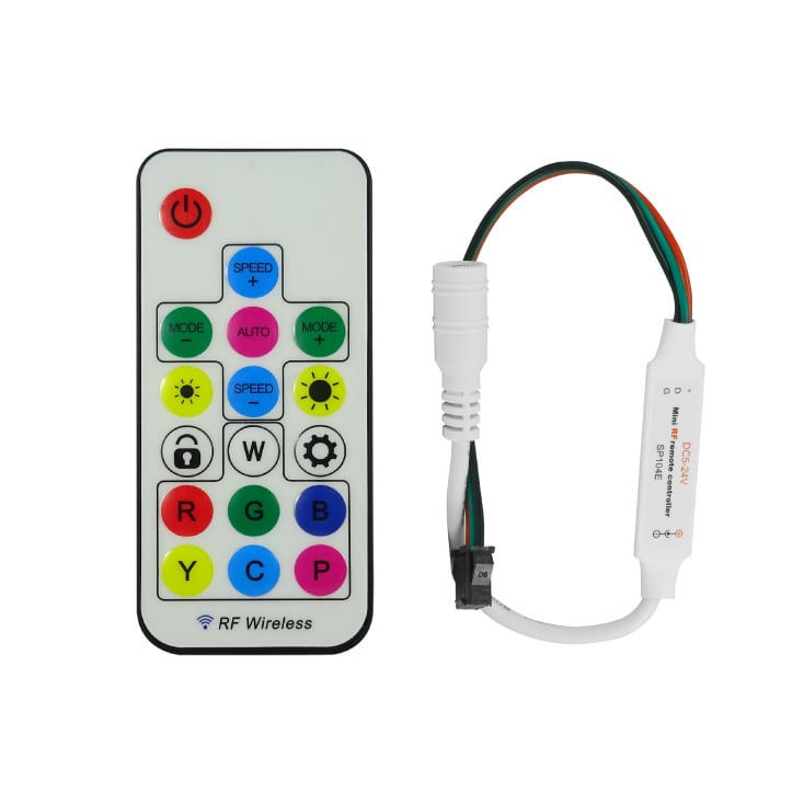 Kontroler za Magic pixel LED trake sa WS2812B IC slika 1