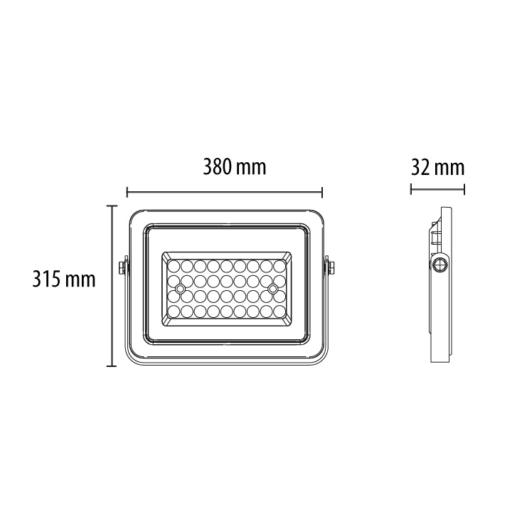 LED reflektor 200W