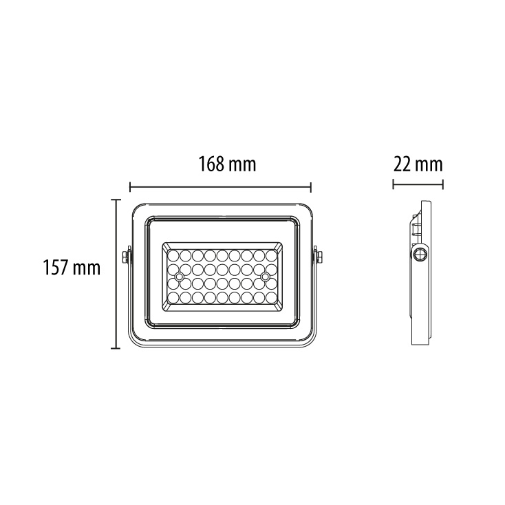 LED reflektor 30W