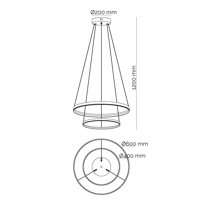 LED luster 40W