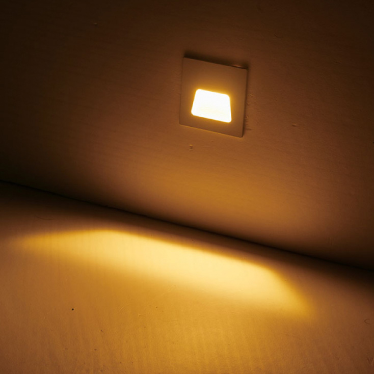 Ugradna zidna LED lampa 3W