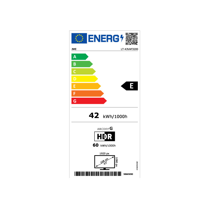 JVC smart TV 43"