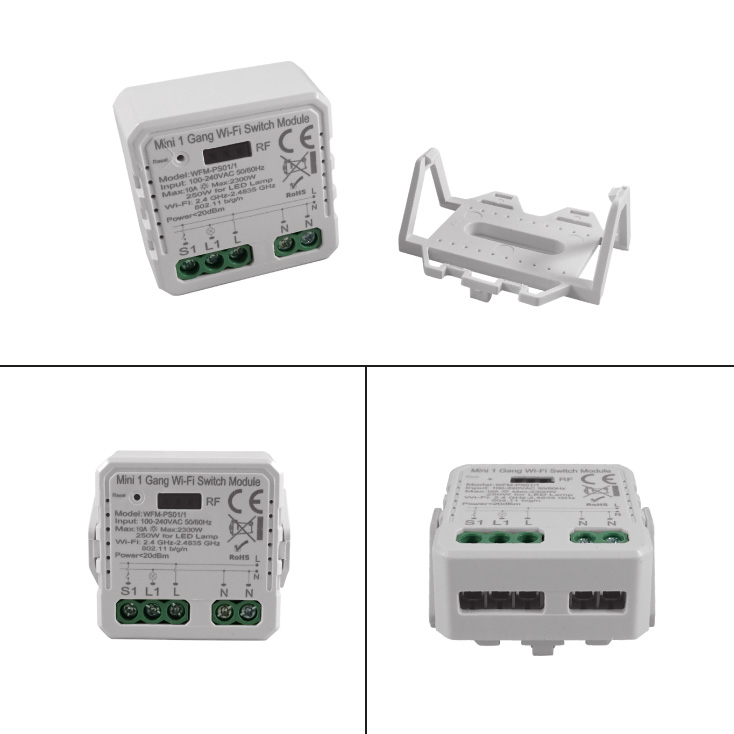 Wi-Fi smart prekidač-modul, 1x10A