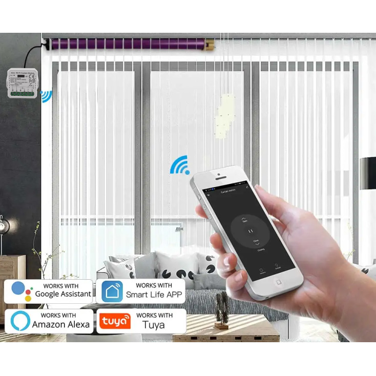 Wi-Fi smart prekidač-modul za roletne