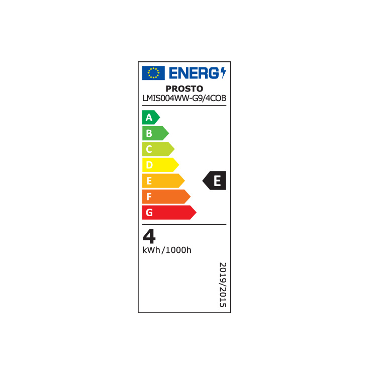 LED mini sijalica 4W toplo bela