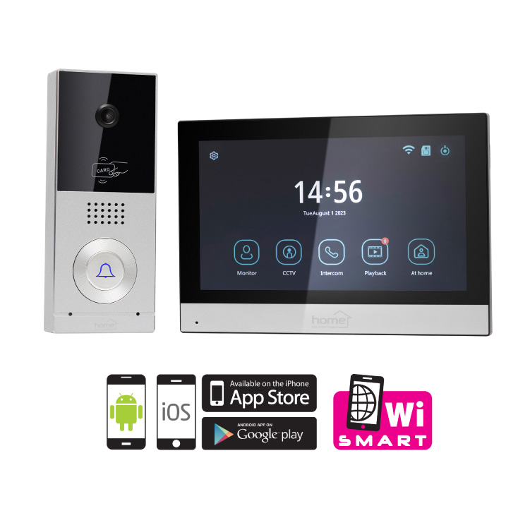 Smart Wi-Fi video interfon 7"