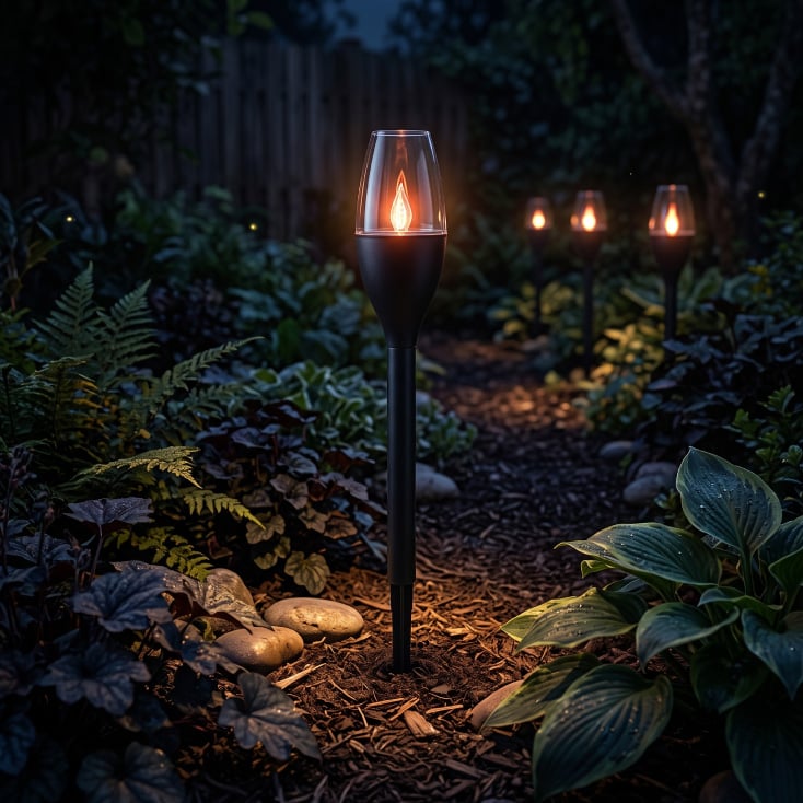 Solarna baštenska lampa slika 3
