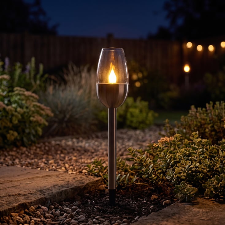 Solarna baštenska lampa slika 3