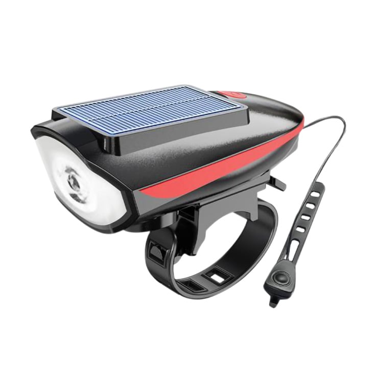 Punjiva LED lampa za bicikl sa sirenom slika 1