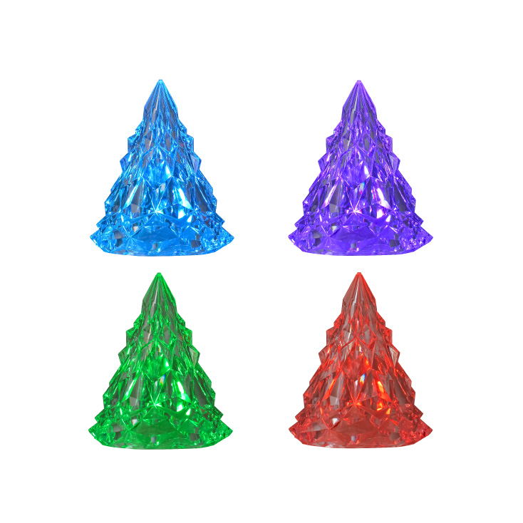 Dekorativna mini RGB jelka  slika 2