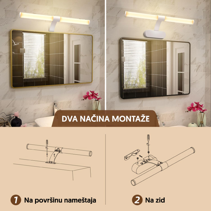 PROSTO zidna LED lampa 8W slika 2