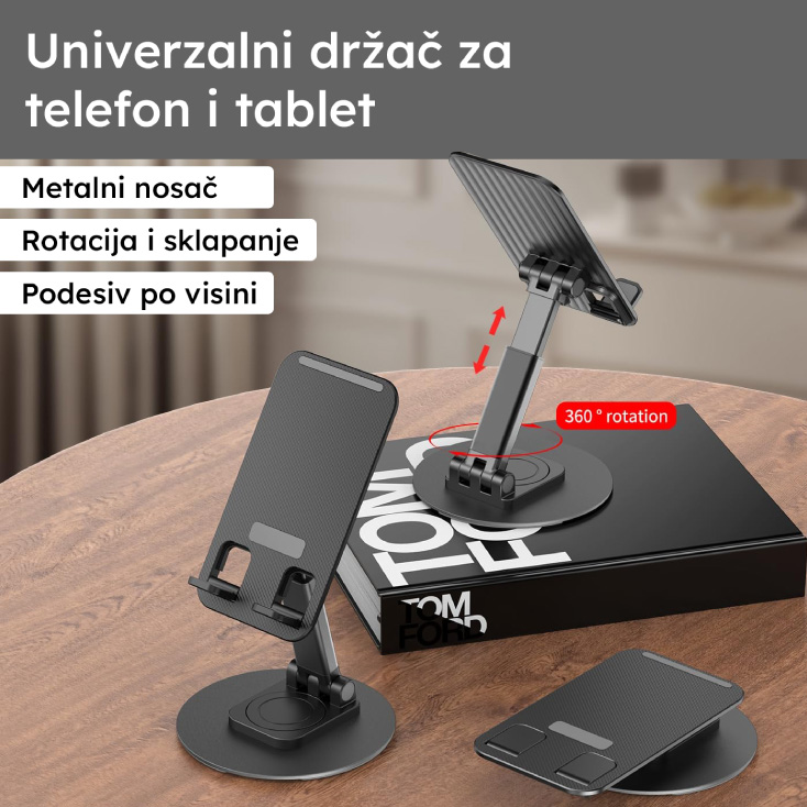 Stoni podesivi držač za mobilni i tablet slika 2