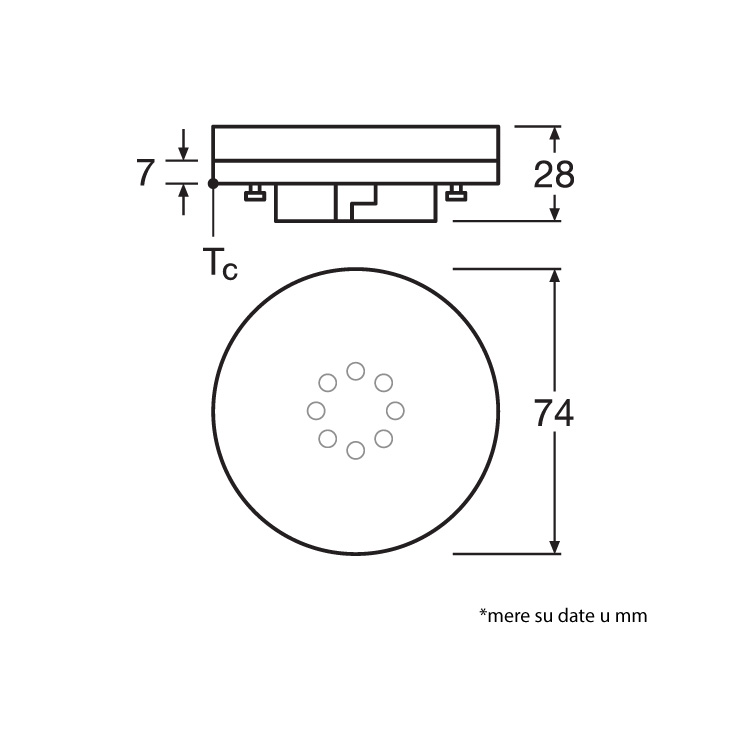 OSRAM LED sijalica GX53 4.9W slika 2